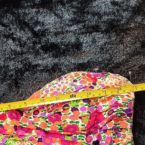 Shoshanna Mini Strapless Mulit Floral Dress - Picture 10 of 14